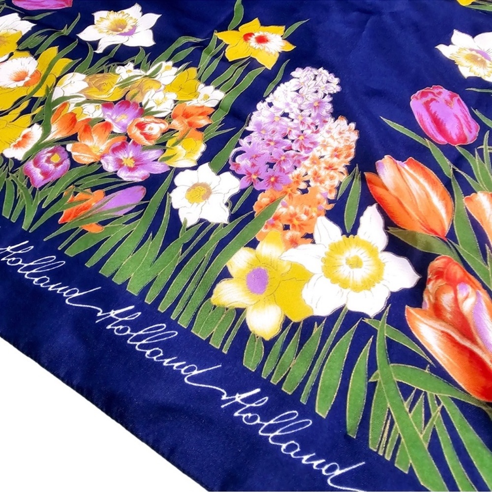 Beautiful floral holland scarf